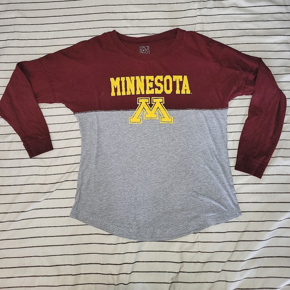 Minnesota Gophers, long sleeve, t-shirt, small